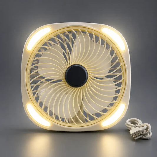 Rechargeable Folding Fan