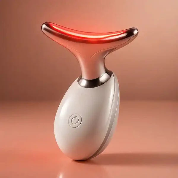 LED Face Lifting Massager — Skin Tightening & Anti-Wrinkle Care (Rechargeable & Portable)