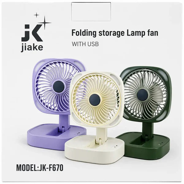 Rechargeable Folding Fan