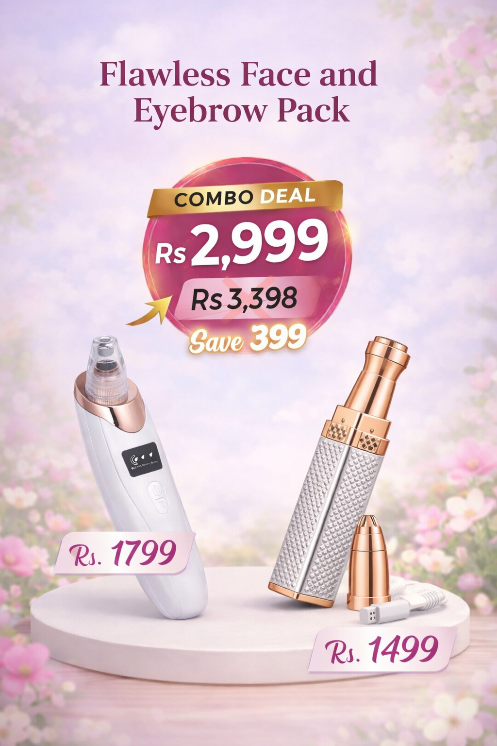 Flawless Face & Eyebrow Pack