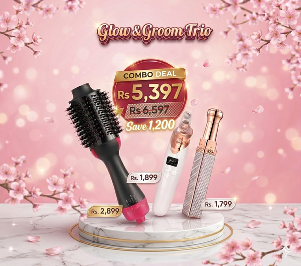 Glow & Groom Trio