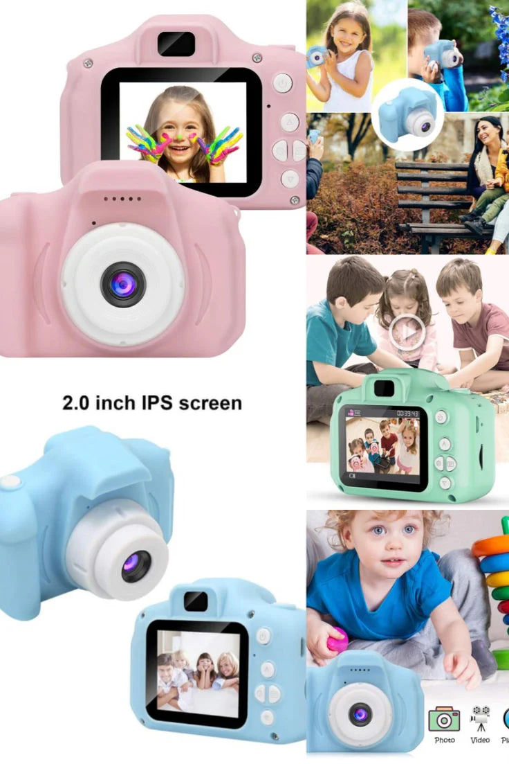 Kids Digital Camera – Rechargeable HD Mini Camera with Screen