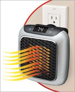 Mini Plug-in Room Heater with Overheat Protection