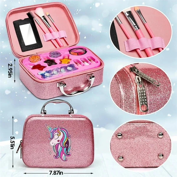 Mermaid Makeup Kit & Box  Ultimate Fantasy Glitter Eyeshadow & Face Paint Set