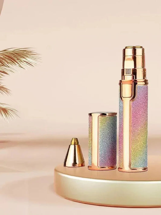 Rechargeable Eyebrow Trimmer & Facial Hair Shaver for Women