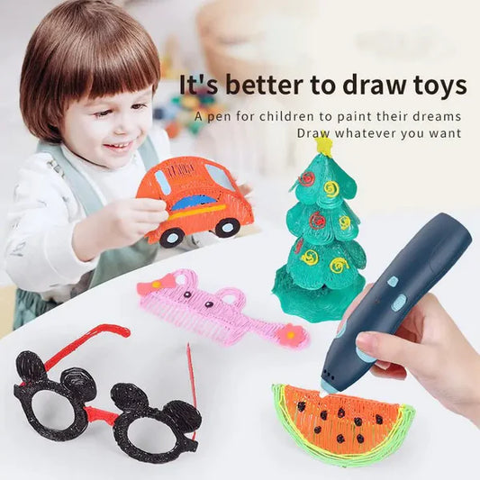 3D Printing Pen – Creative Drawing & DIY Art Tool for Kids & Adults