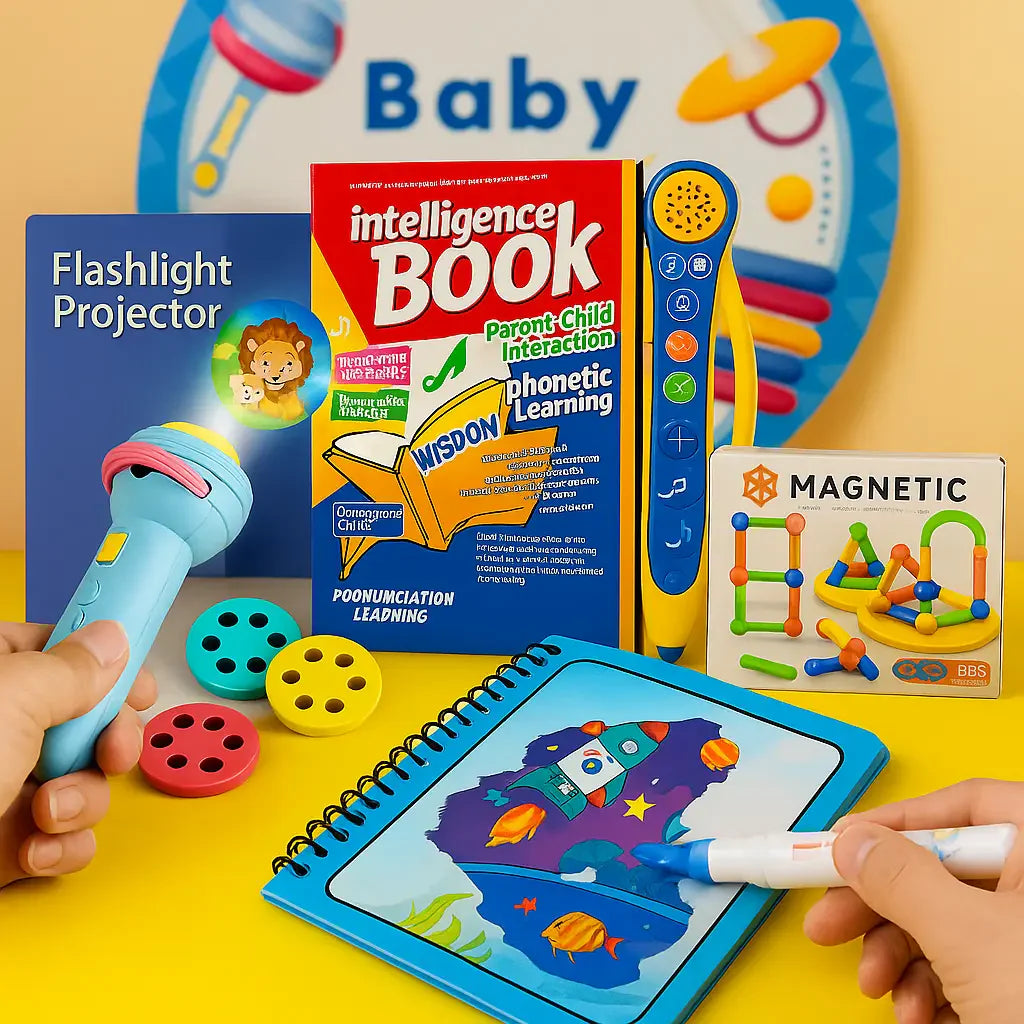 4-in-1 Fun & Learning Toy Bundle for Kids