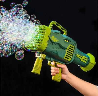Dinosaur Rocket Launcher Bubble Gun