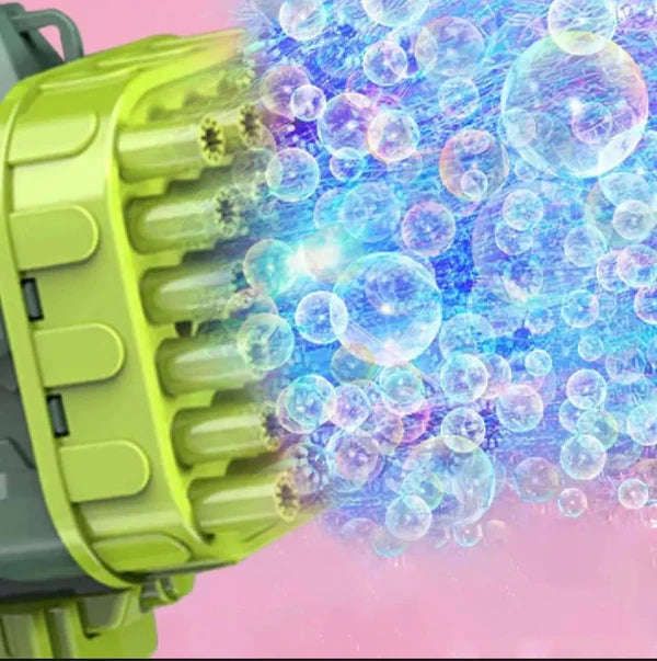Dinosaur Rocket Launcher Bubble Gun