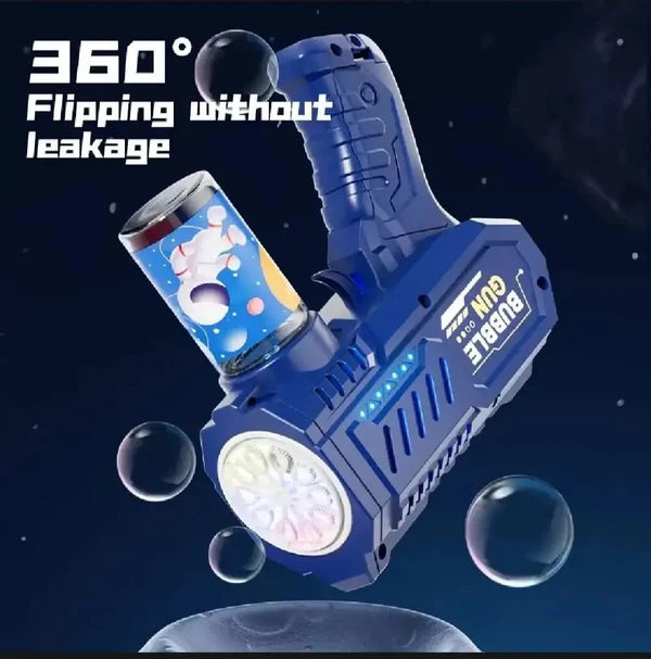 Electric Bubble Gun with LED Lights – Automatic Bubble Blaster for Kids  Outdoor Fun Toy
