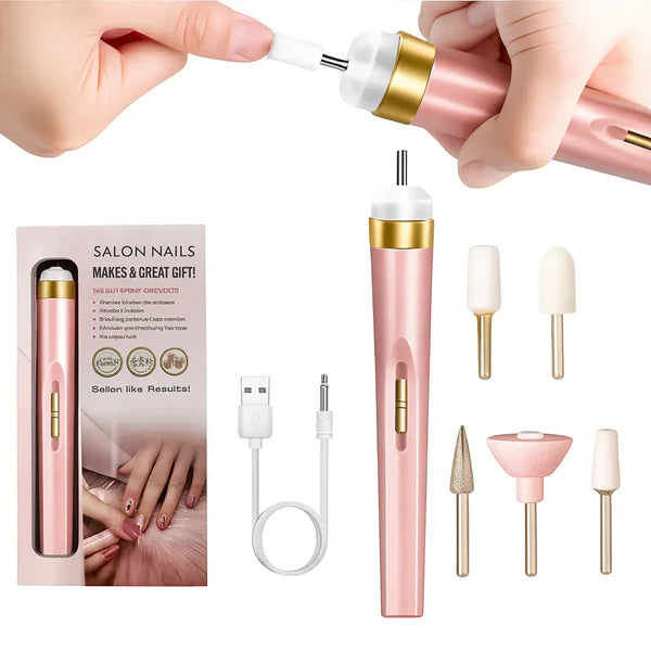 Manicure Kit – Portable Electric Nail File for DIY Manicure