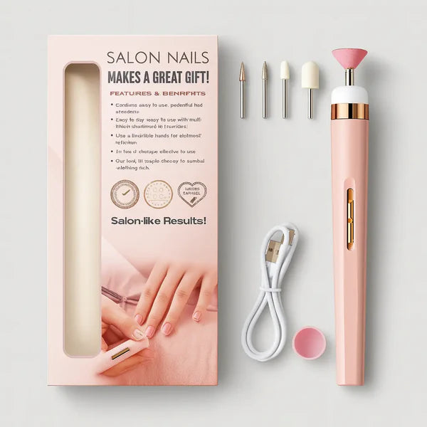 Manicure Kit – Portable Electric Nail File for DIY Manicure
