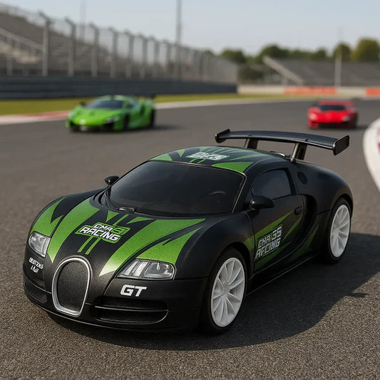 GT Sports RC Car with Rear Water Spray – Rechargeable Racing Car