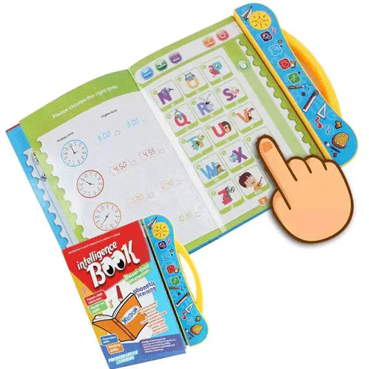 Intelligence Learning Book for Kids – Early Education Sound Book  Interactive English Study E-Book