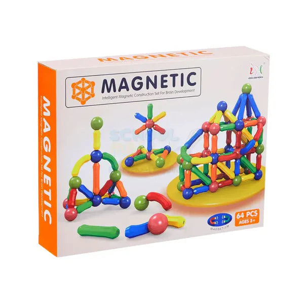 Magnetic Building Blocks Set – Brain Development Toy for Kids STEM DIY Learning