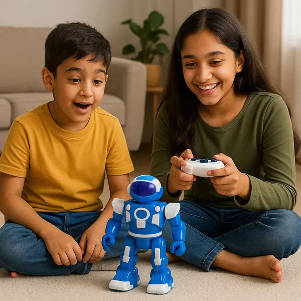 RC Cool Robot Toy for Kids - Forward, Backward, Stop Movement