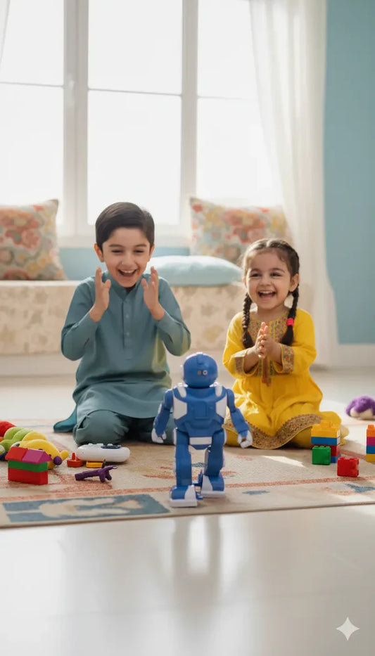 RC Cool Robot Toy for Kids - Forward, Backward, Stop Movement
