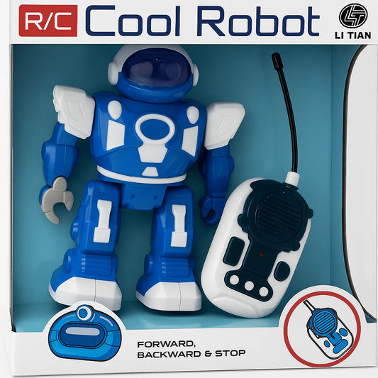 RC Cool Robot Toy for Kids - Forward, Backward, Stop Movement