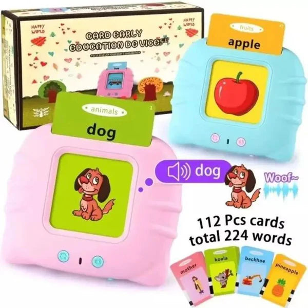 Rechargeable Smart Flash Card Reader for Kids