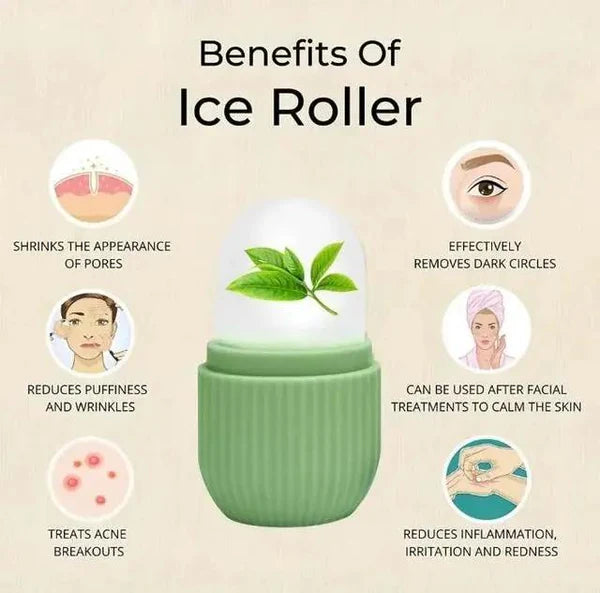 Ice Roller – Reusable Facial Ice Mold